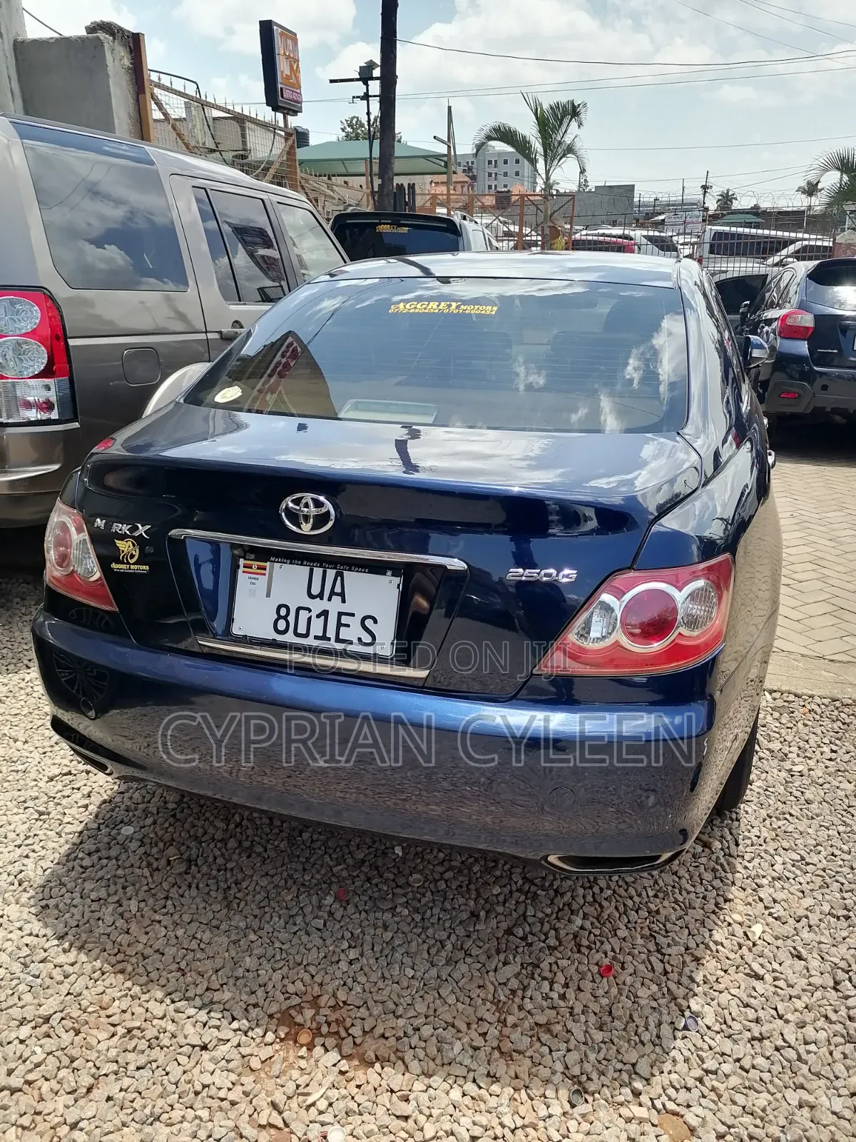 Toyota Mark X 2008 Blue