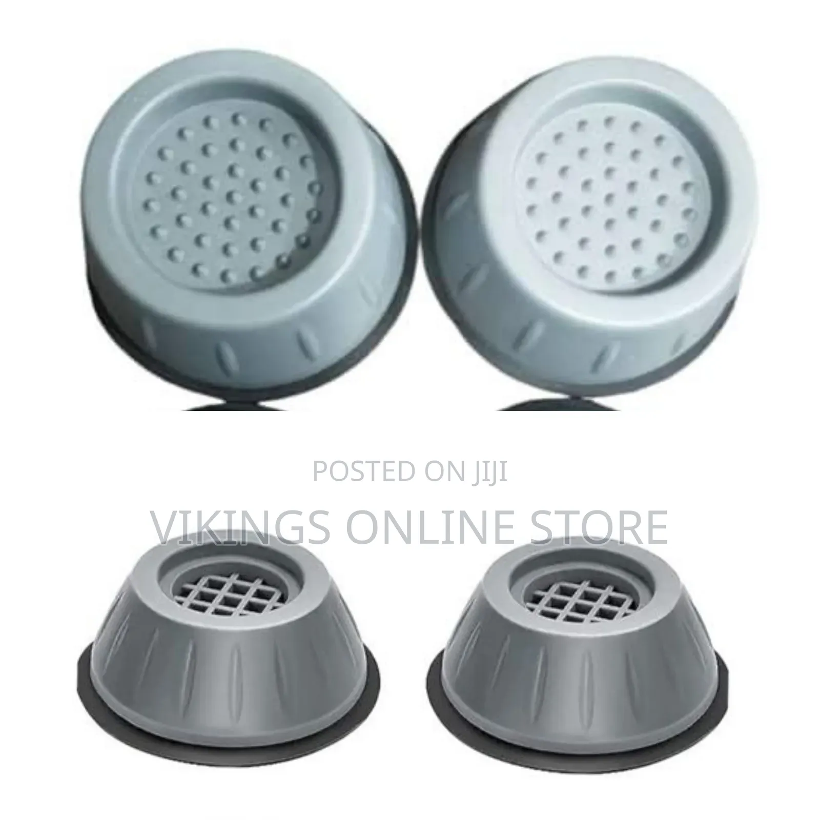 A Grey Anti-Vibration Foot Pad Used to Reduce Noise and Stop Machines