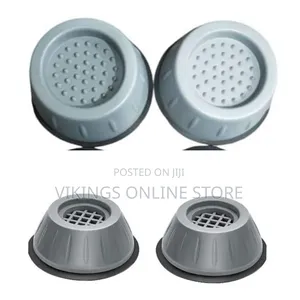 A Grey Anti-Vibration Foot Pad Used to Reduce Noise and Stop Machines