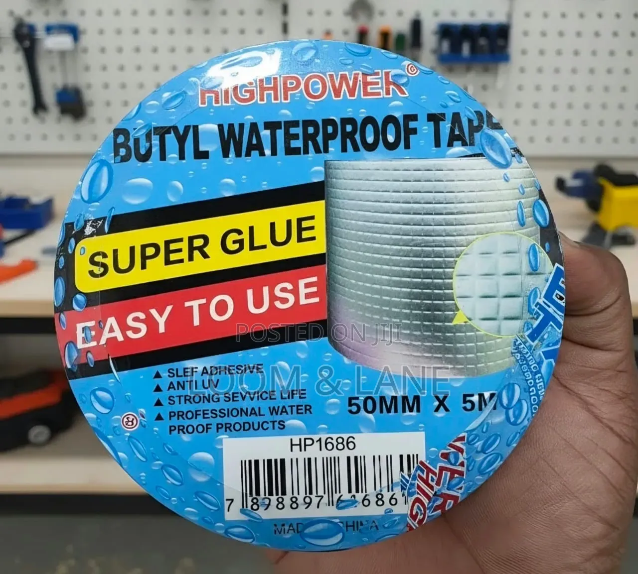Highpower Butyl Waterproof Tape (5metresx50mm)