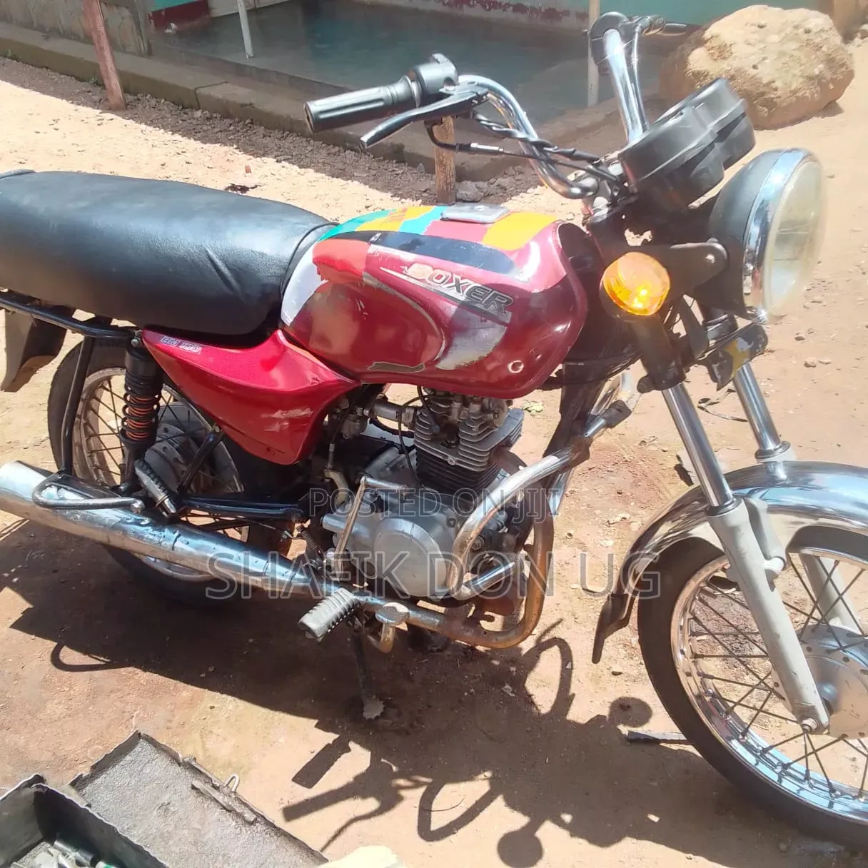 Bajaj Boxer 100 2018 Red