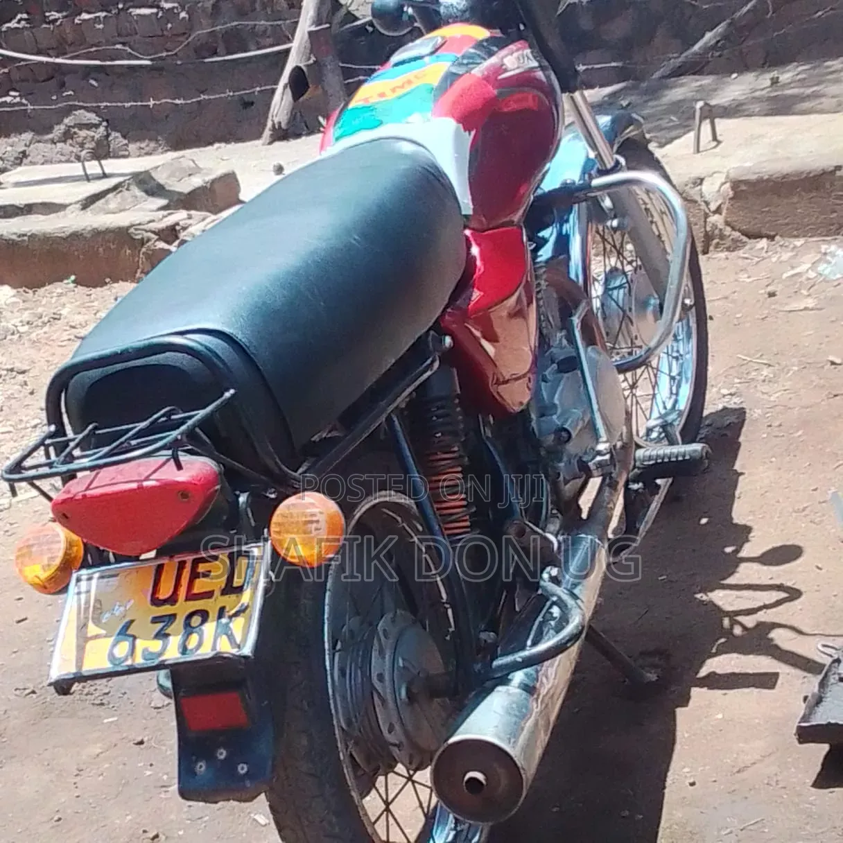 Bajaj Boxer 100 2018 Red