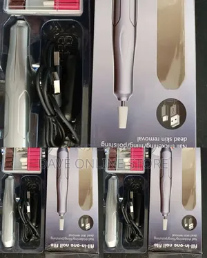 All-in-One Portable Electric Nail File and Drill Kit