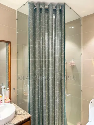 Privacy Bathroom Curtains Per Metre