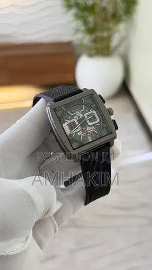 Classic TAG Heuer Monaco Chronograph Watch in Stock