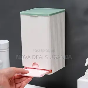 Sanitary Pads Dispenser for 25-30 Pads Napkin Wall Storage Case