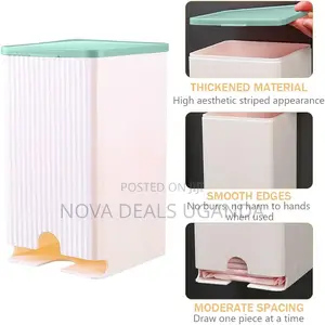 Sanitary Pads Dispenser for 25-30 Pads Napkin Wall Storage Case