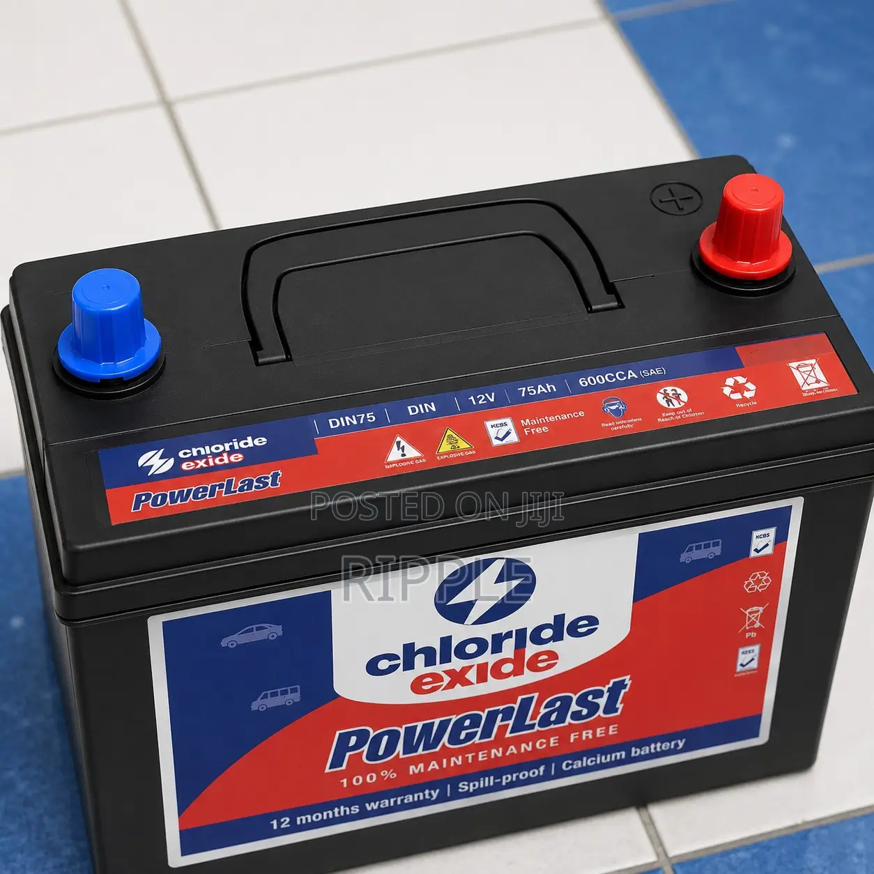 70Ah Chloride Exide PowerLast N70MF Maintenance Free Car Battery 12V