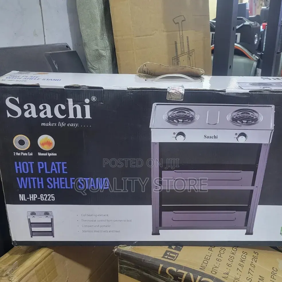 Saachi  Hot Plate With  Self Stand