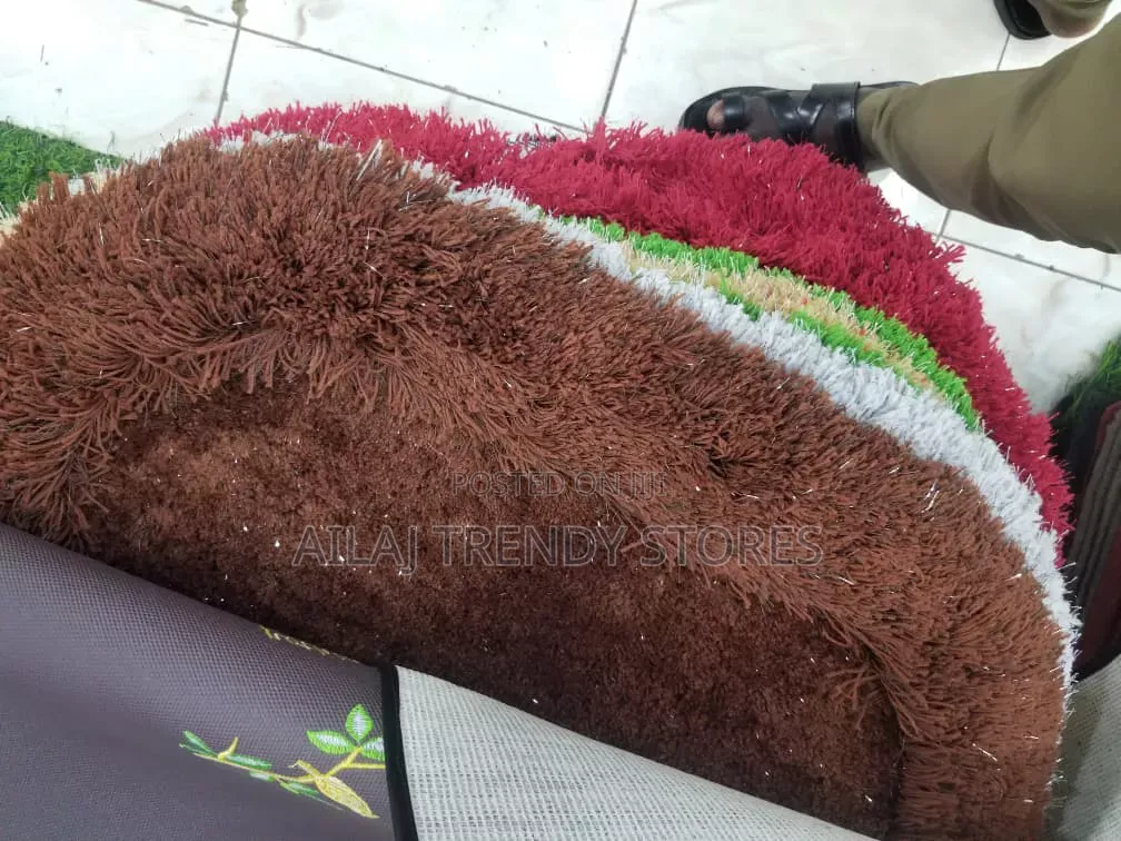 Oval Fluffy Doormats