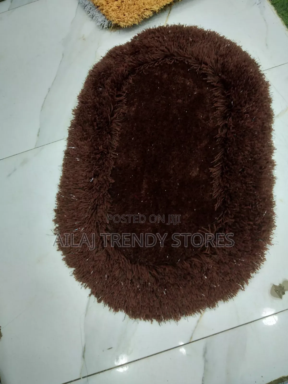 Oval Fluffy Doormats
