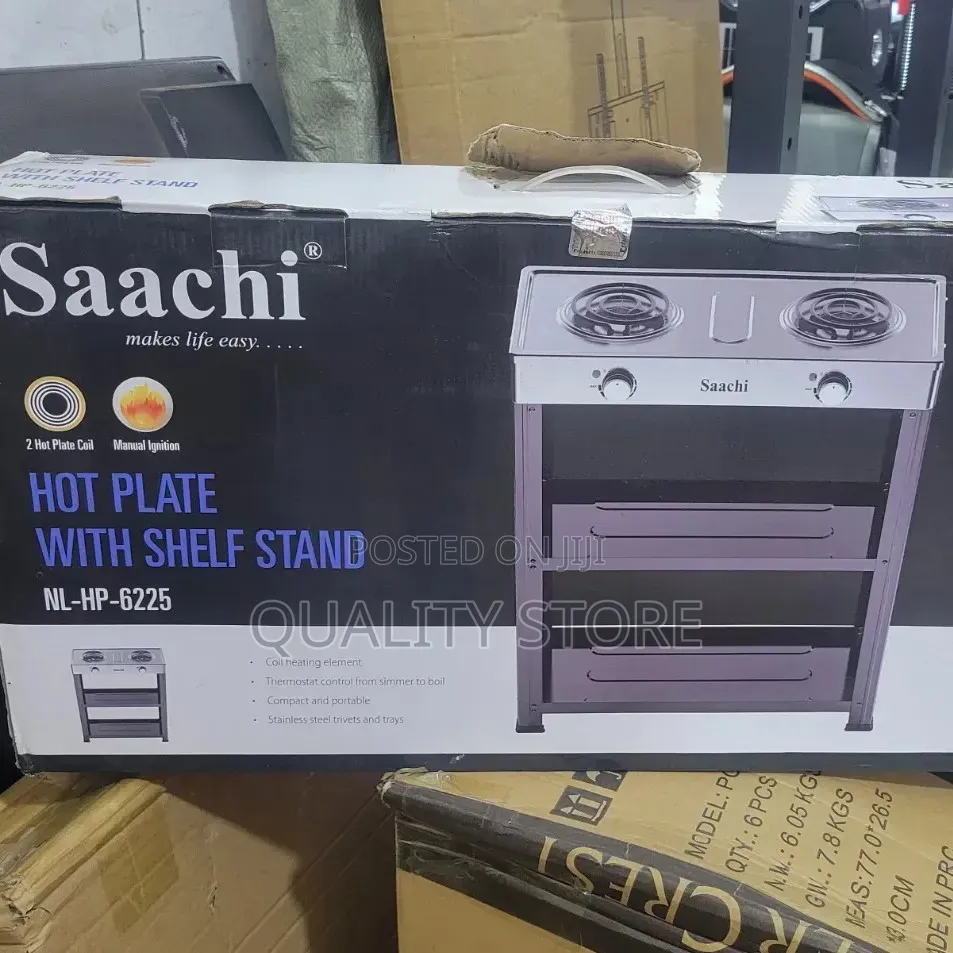 Saachi  Hot Plate With  Self Stand