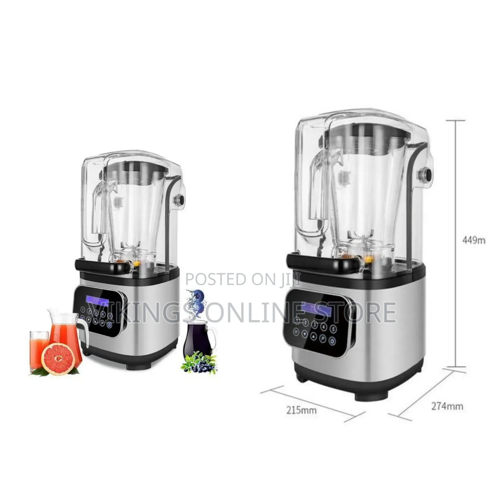 A Professional High-Speed Commercial Blender Equipped