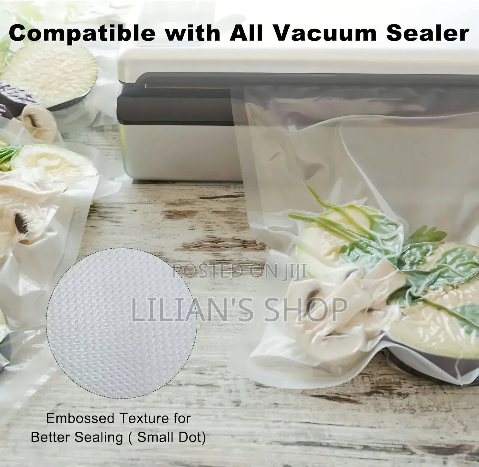 25cmx5metres Multi-Purpose Vacuum Sealer Roll