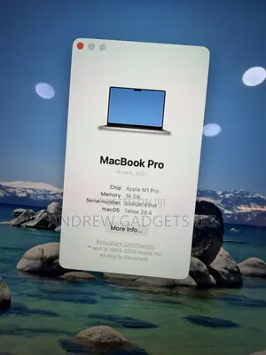 Laptop Apple MacBook Pro 2021 M1 16GB Apple M1 Pro SSD 512GB