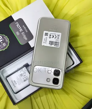 New Infinix Note Edge 256 GB Silver