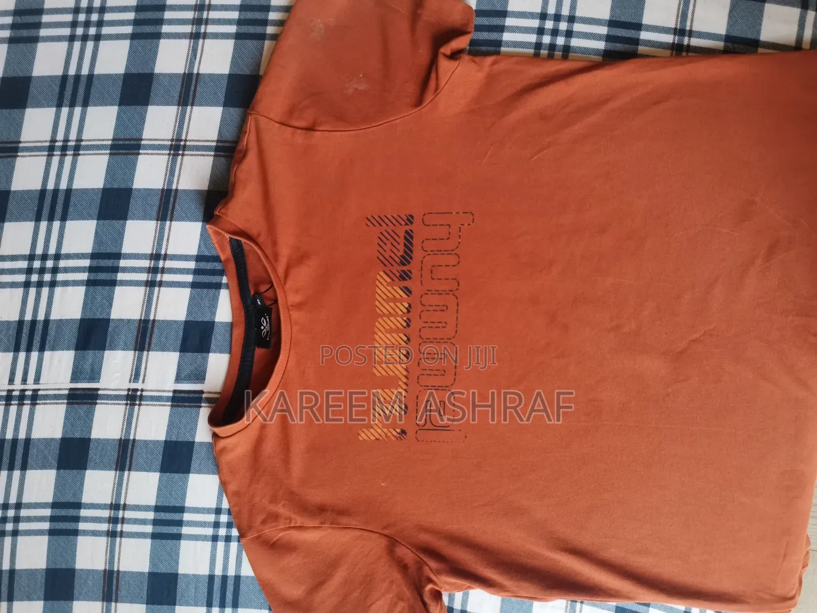 🔥 Fresh Kids Tee 🔥
Clean Orange Color🧡comfy Fit👕Size:12YO Uganda