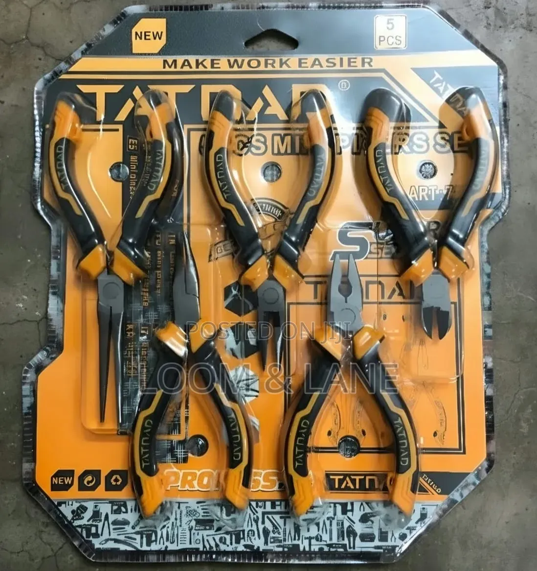 Tatnad 5-Piece Mini Pliers Set