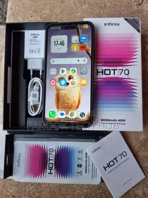 New Infinix Hot 70 256 GB Black