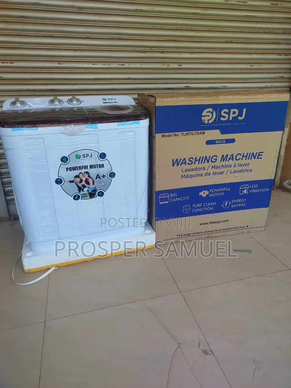 Brand New SPJ 7kg Twin Tub Washing Machine