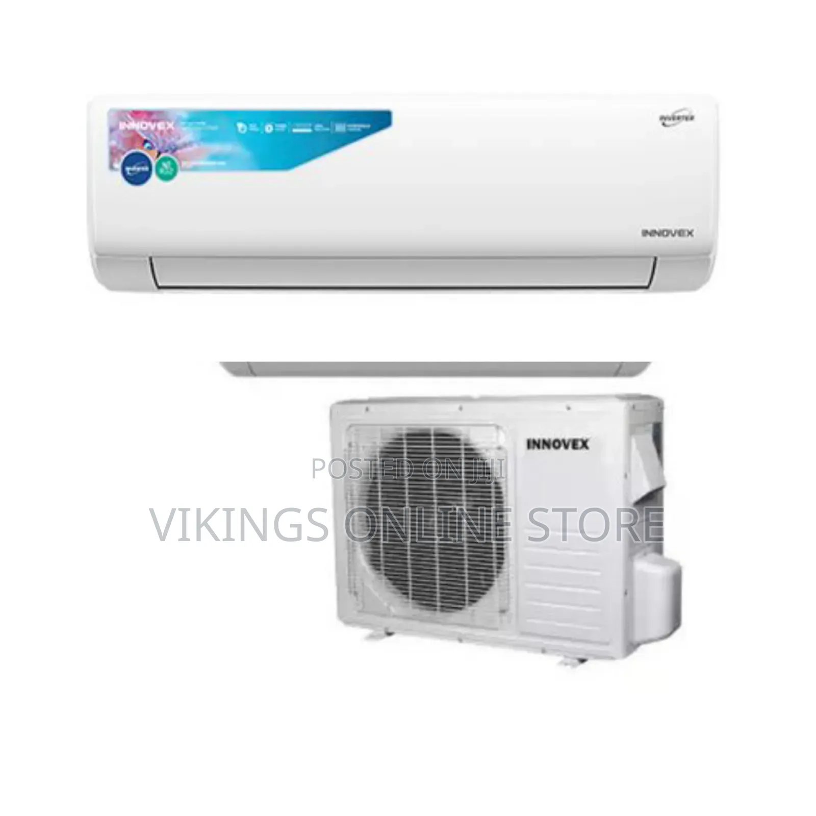 An Innovex 9000 BTU Inverter Split Air Conditioner White Wall-Mounted