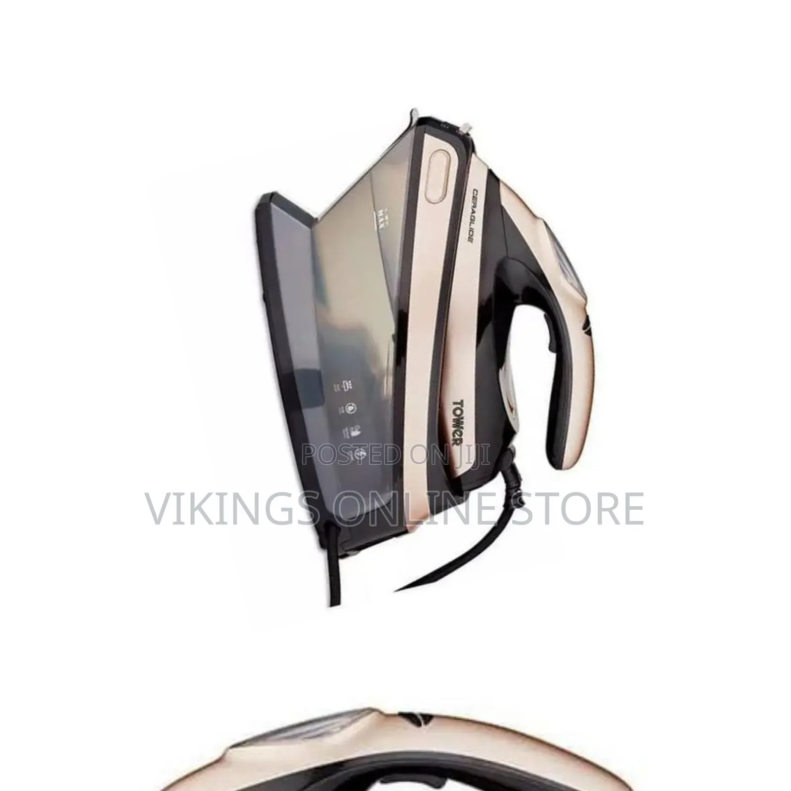 2400W 1.5L Steam Generator / Station in a Champagne Gold and Black