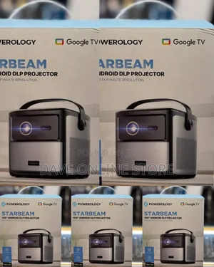 Powerology Starbeam 100" Android DLP Project a Portable Full HD Smart
