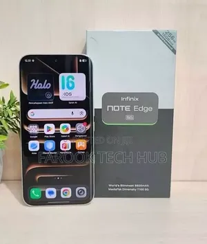 New Infinix Note Edge 256 GB Gray