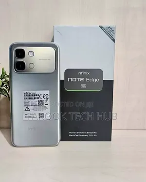 New Infinix Note Edge 256 GB Gray