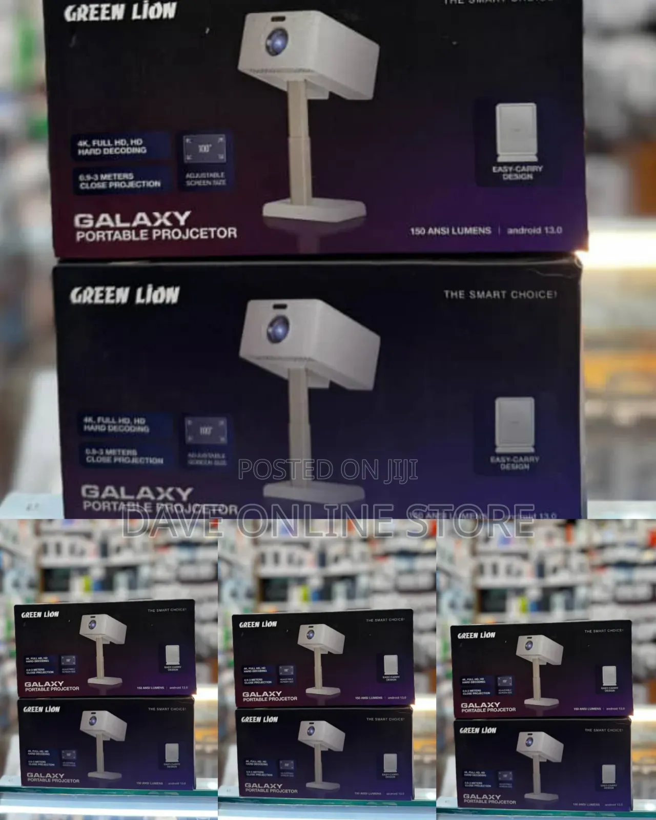Green Lion Galaxy Portable Projector