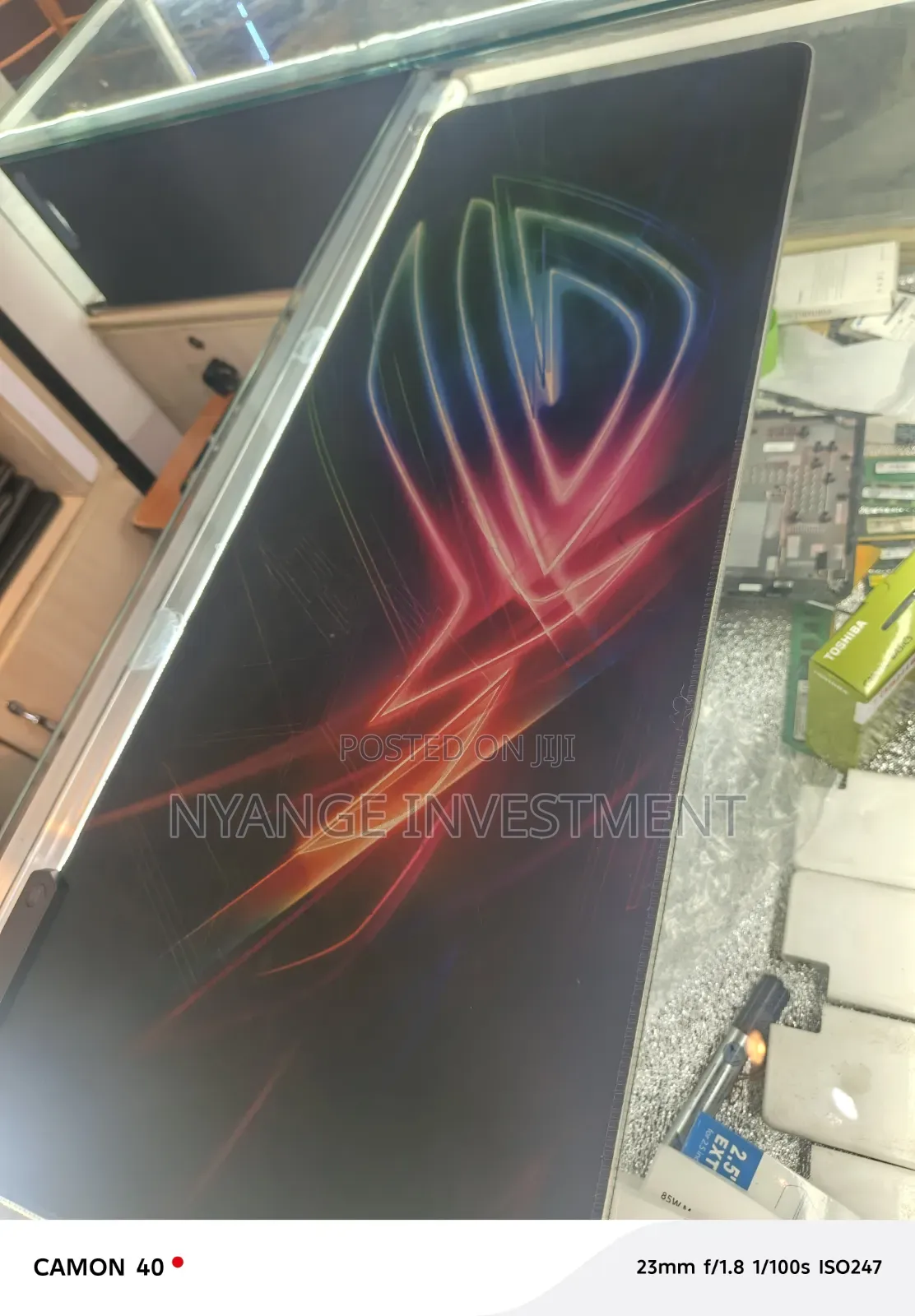 RGB Size-Xl Gaming Mousepad With a Microfiber Surface, Touch Control