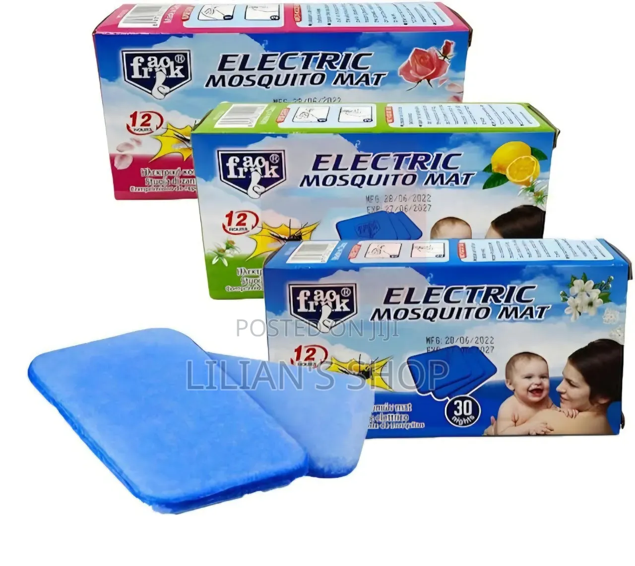 Franck Electric Mosquito Repellent Mats