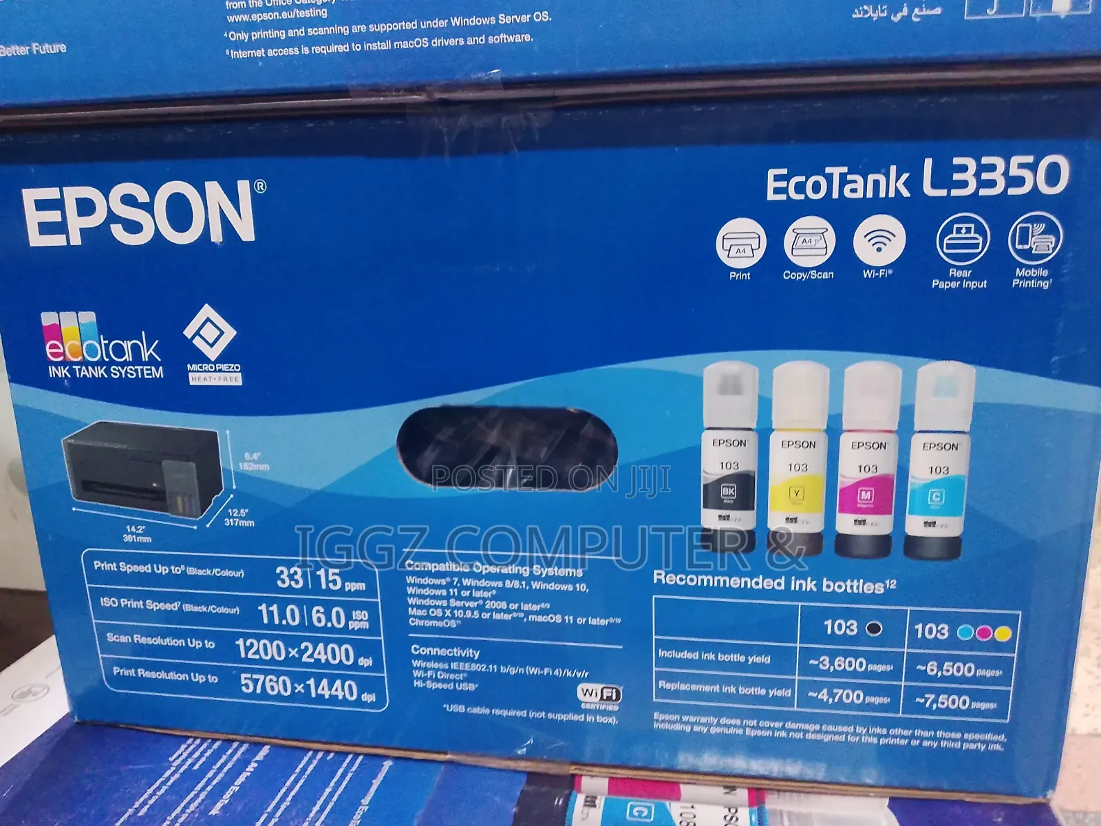 Epson Ecotank L3350