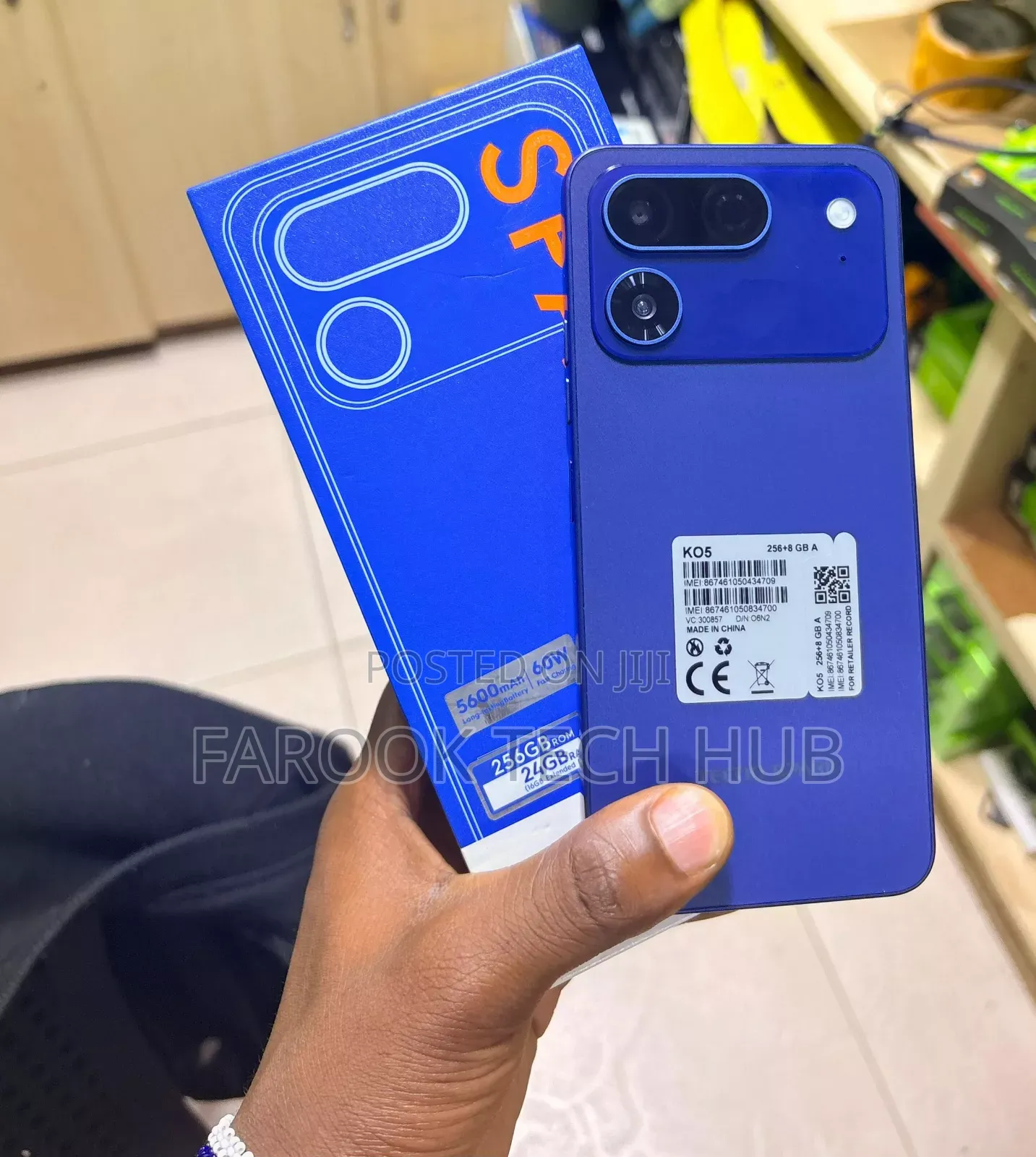 New Tecno Spark 50 Pro 256 GB Blue