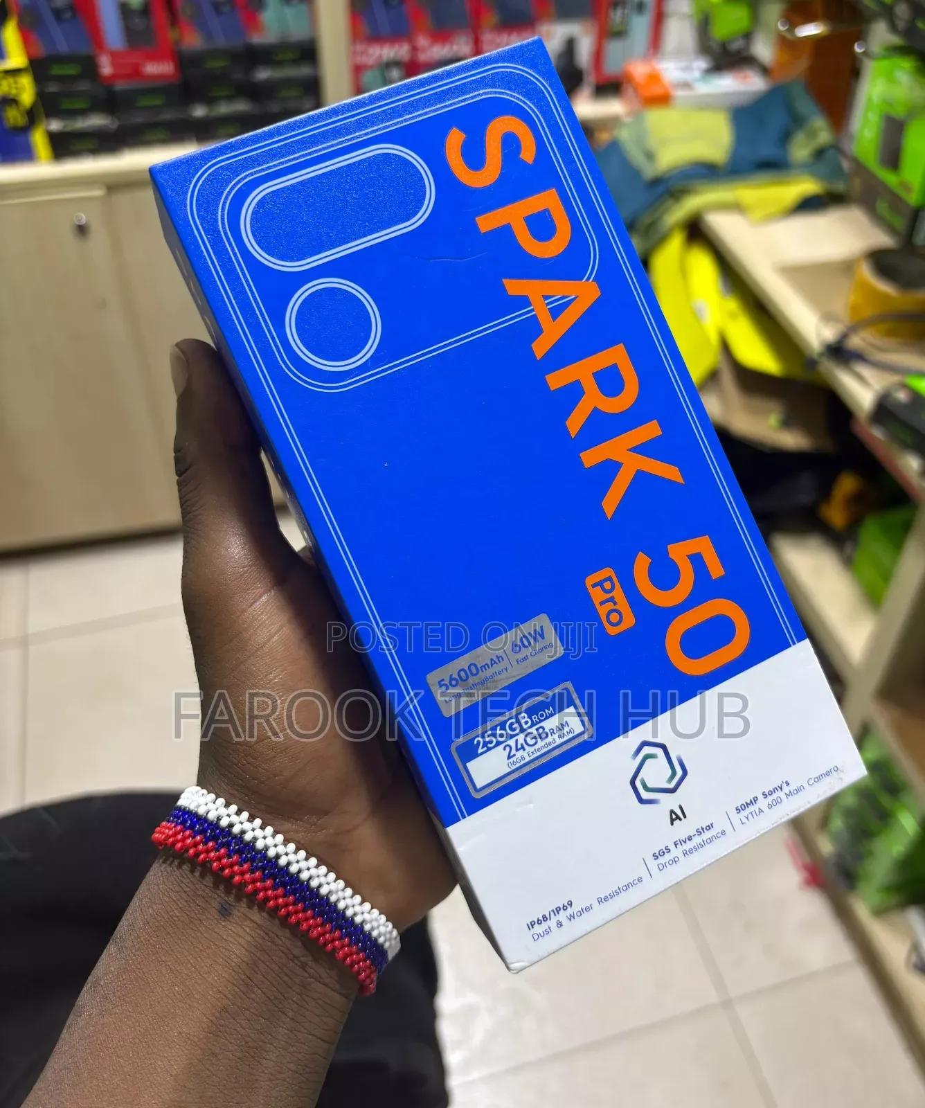New Tecno Spark 50 Pro 256 GB Blue