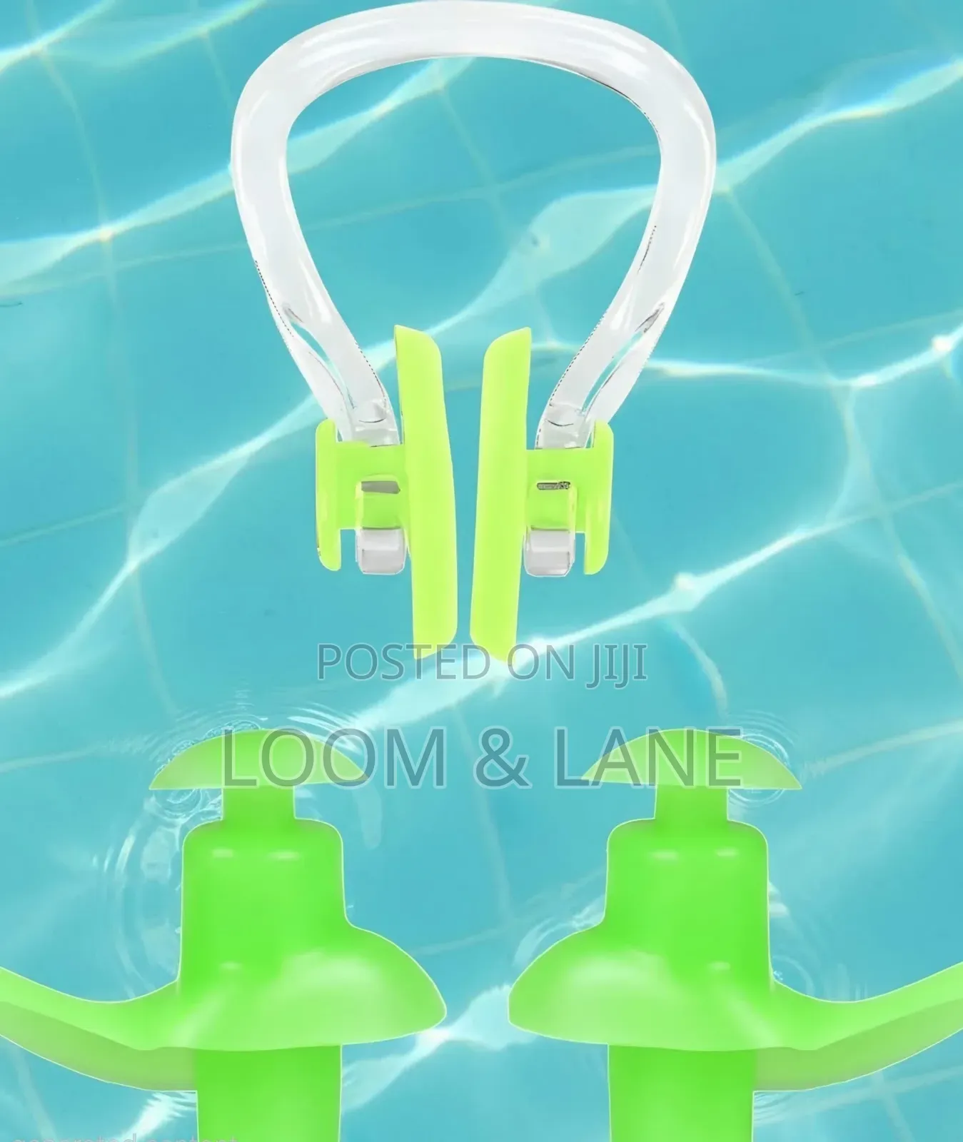 Reusable Swimming Ear Plugs With Nose Clip for Adults & Kids