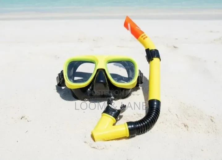 Anti-Fog Goggles With Breathing Pipe Snorkel Set