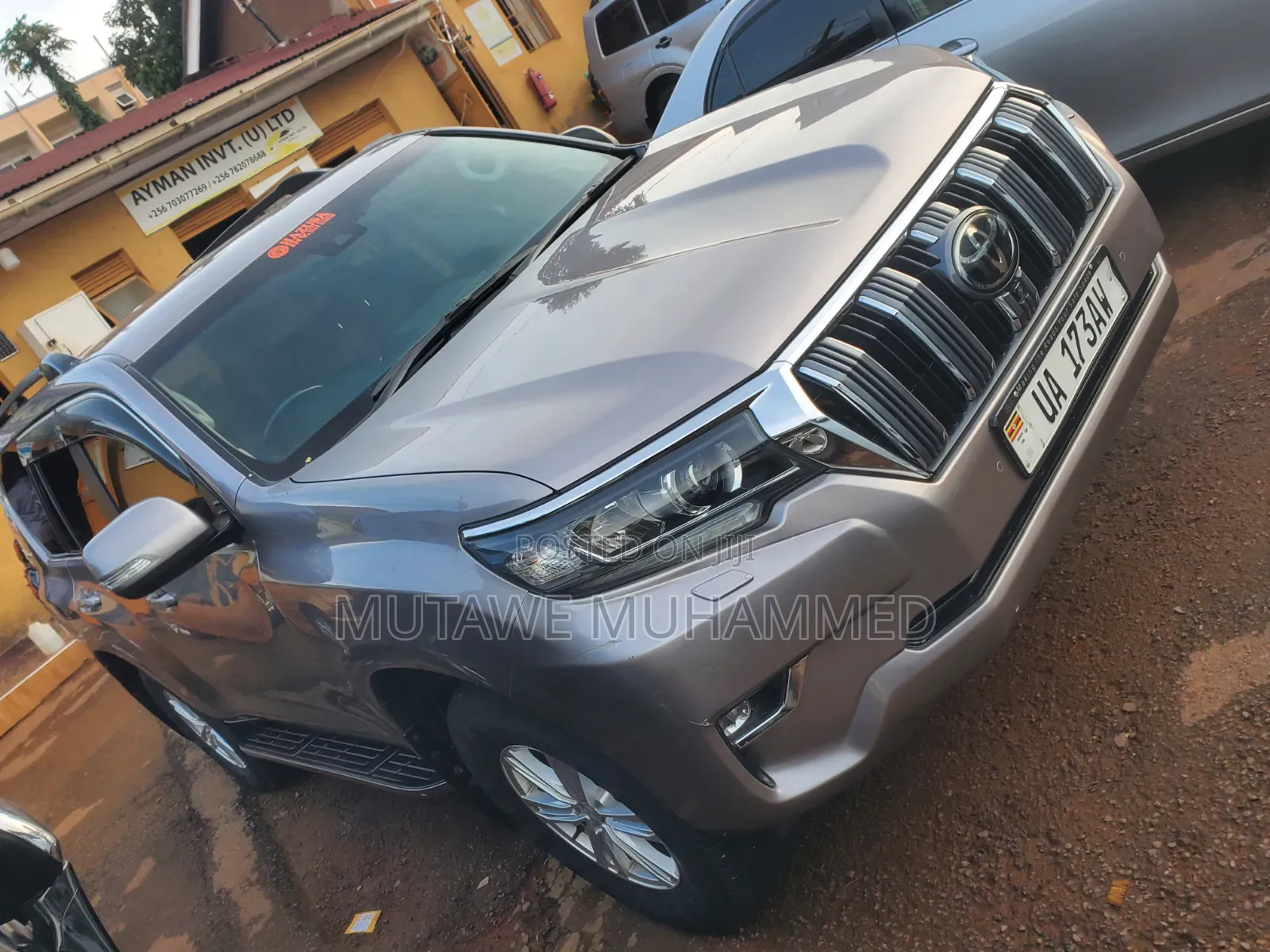 Toyota Land Cruiser Prado 2021 Gray