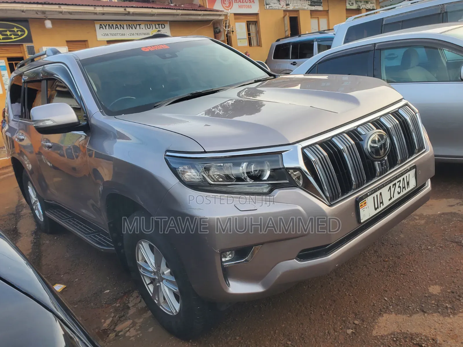 Toyota Land Cruiser Prado 2021 Gray