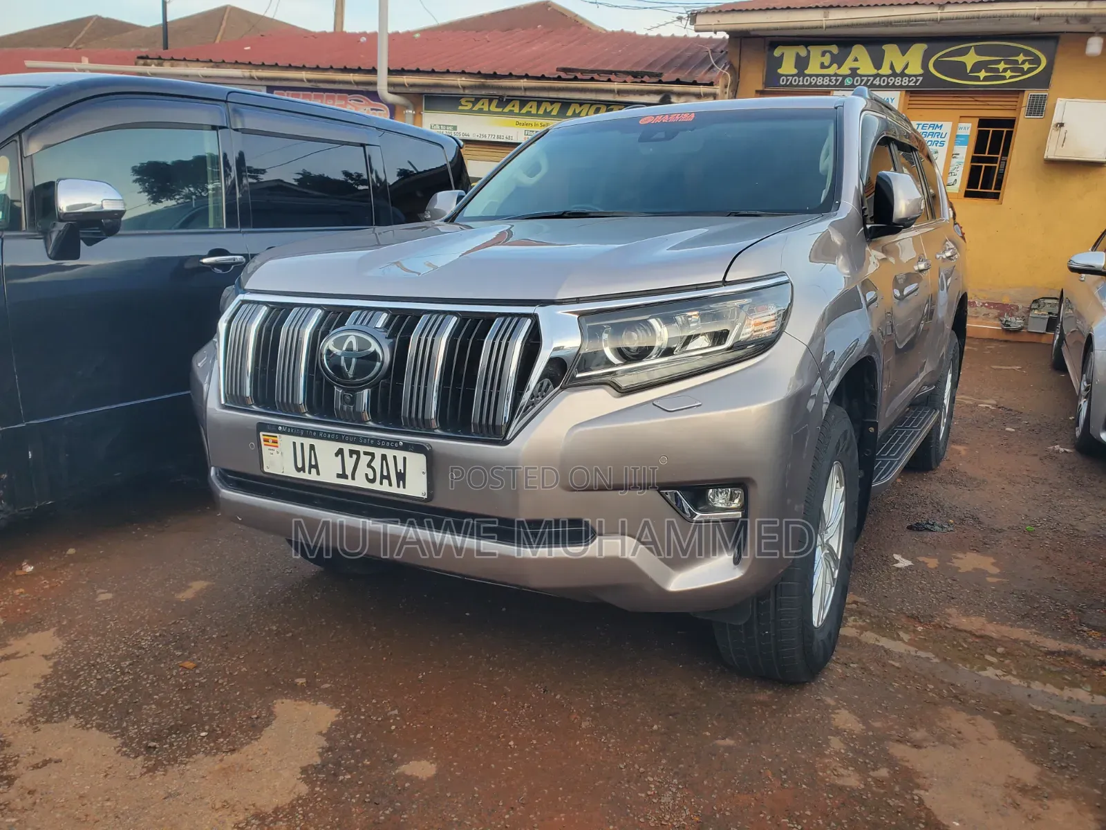 Toyota Land Cruiser Prado 2021 Gray