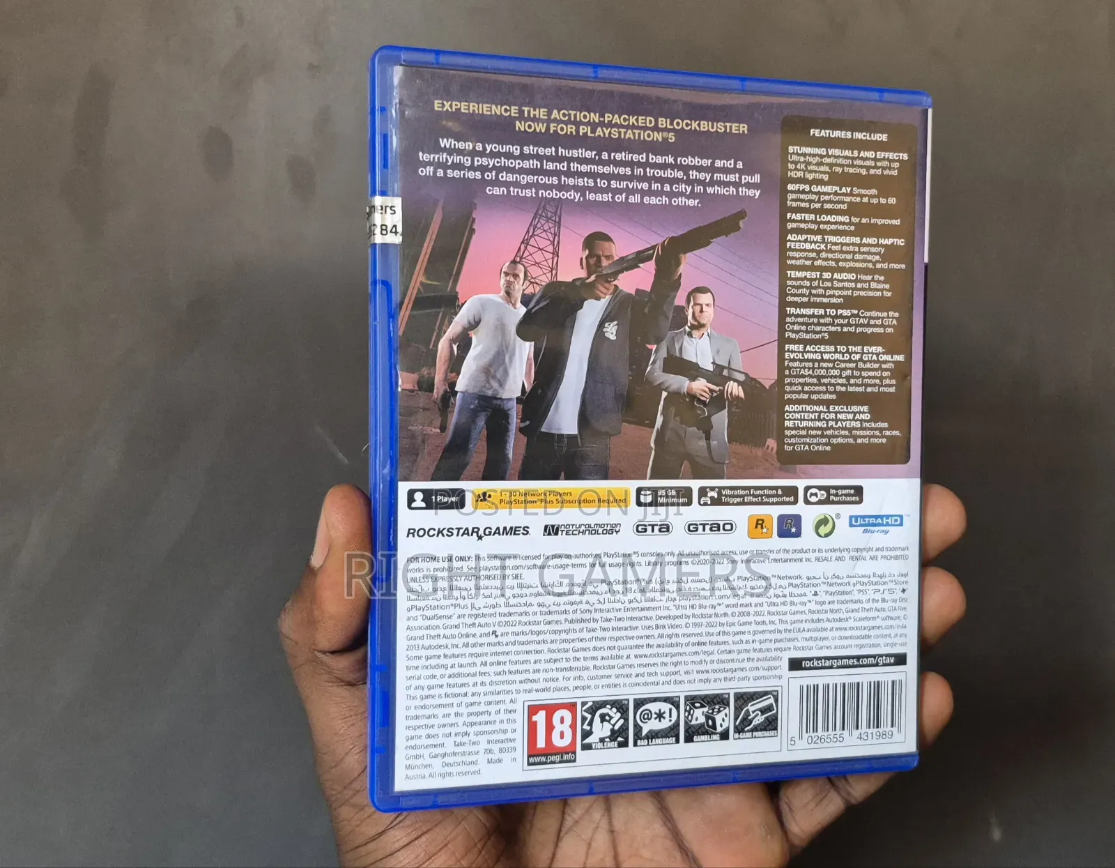 Gta 5 Ps5 Game