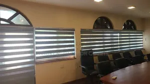 Grey Blind Curtains