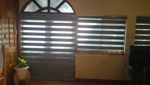 Grey Blind Curtains