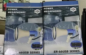 Rechargeable Megaphone, Built-in Siren, USB/SD Playback & Voice Record