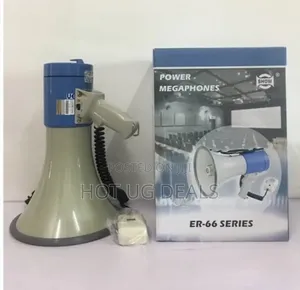Rechargeable Megaphone, Built-in Siren, USB/SD Playback & Voice Record