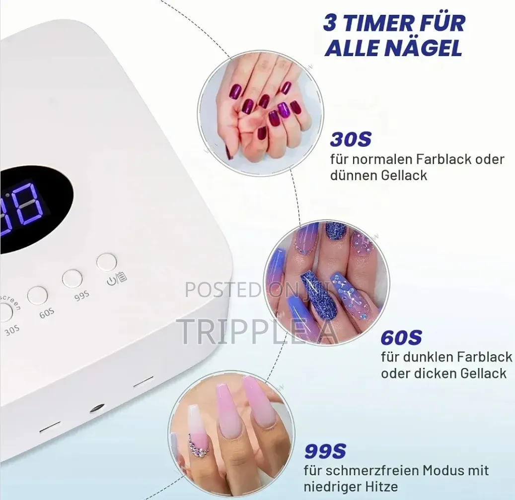 Rechargeable Uv/ Led Nail Lamp