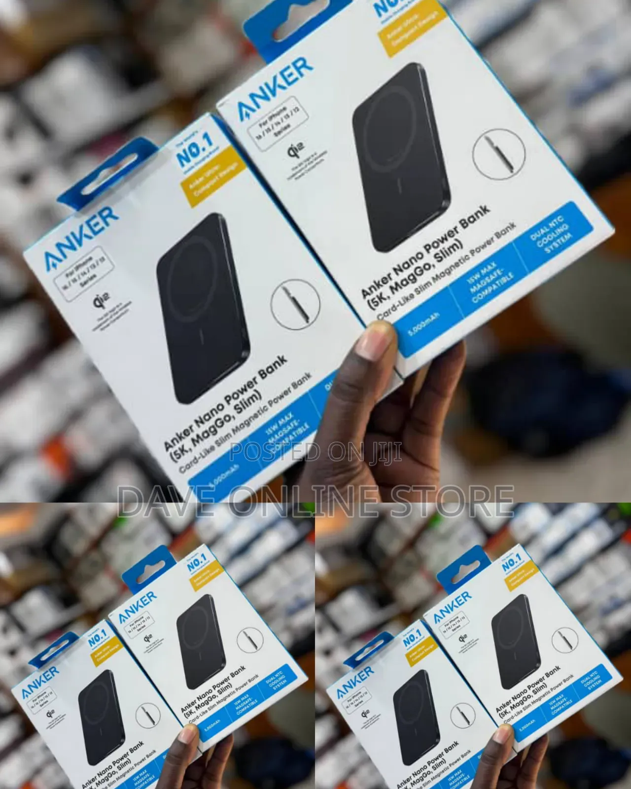 Anker Nano Power Bank (5K, MagGo, Slim)
