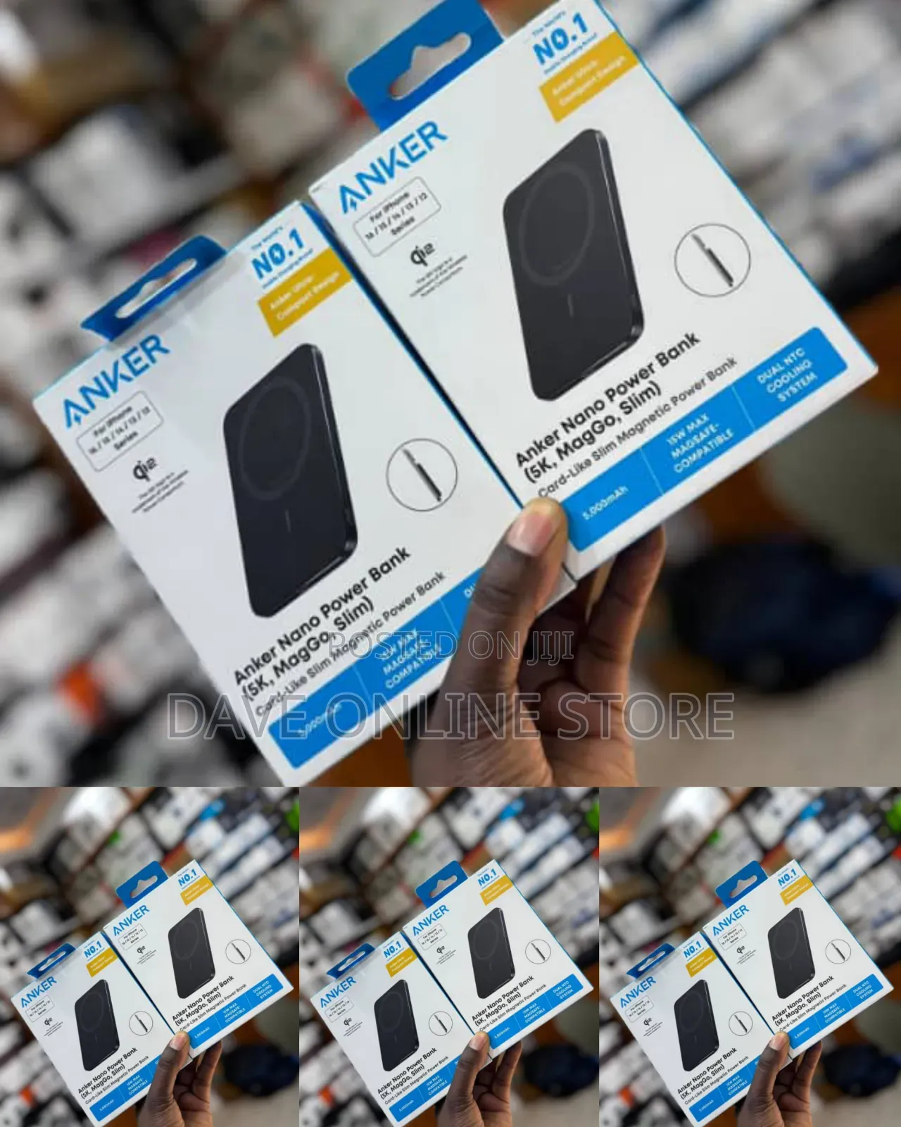 Anker Nano Power Bank (5K, MagGo, Slim)