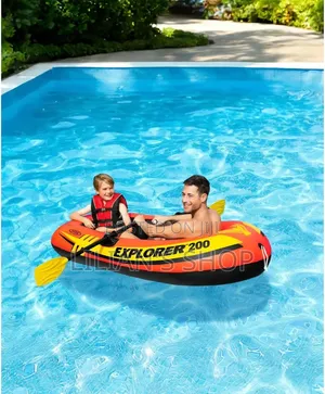 Intex Explorer 200 Inflatable Boat Set