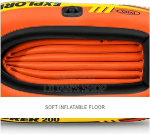Intex Explorer 200 Inflatable Boat Set